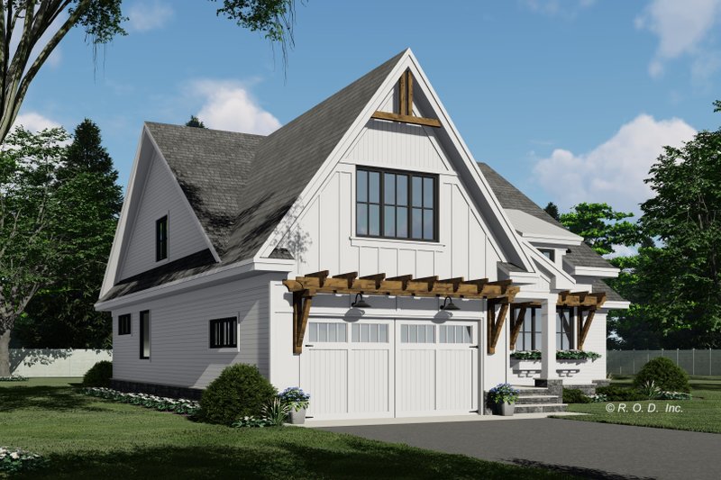 Home Plan - Exterior - Front Elevation 5 for Farmhouse House Plan #51-1569 - 3 bed, 3 bath