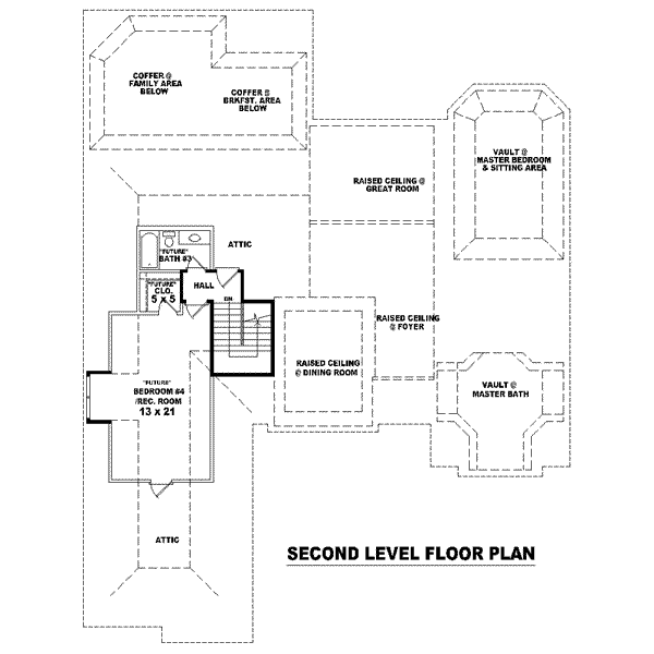 European Floor Plan - Other Floor Plan #81-1621