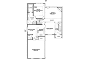European Style House Plan - 3 Beds 2.5 Baths 2347 Sq/Ft Plan #81-501 