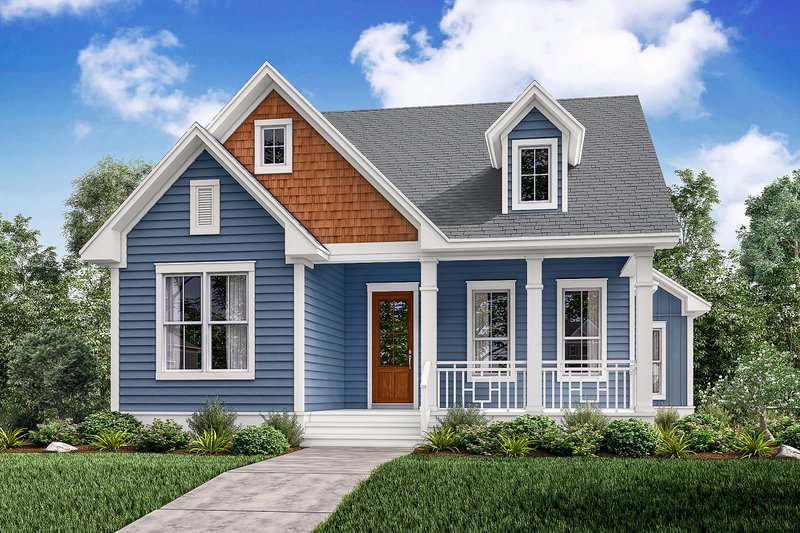 Home Plan - Traditional Exterior - Front Elevation Plan #430-145