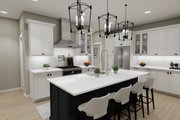 Bungalow Style House Plan - 3 Beds 2.5 Baths 2017 Sq/Ft Plan #51-1408 