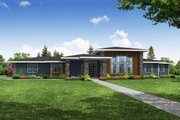 Modern Style House Plan - 3 Beds 2 Baths 2464 Sq/Ft Plan #124-1285 