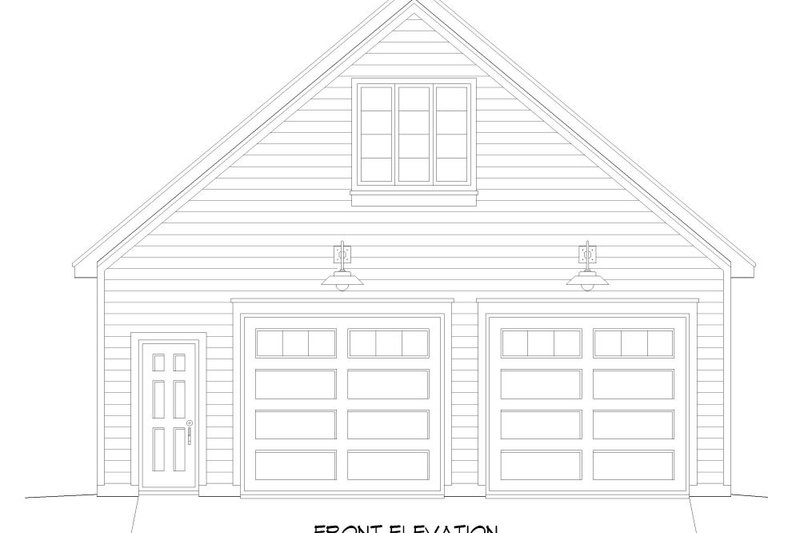 Home Plan - Exterior - Front Elevation 3 for Country House Plan #932-140, 0 bath