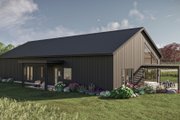 Barndominium Style House Plan - 3 Beds 2.5 Baths 2510 Sq/Ft Plan #455-334 