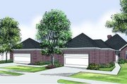 Traditional Style House Plan - 3 Beds 2 Baths 1964 Sq/Ft Plan #45-307 