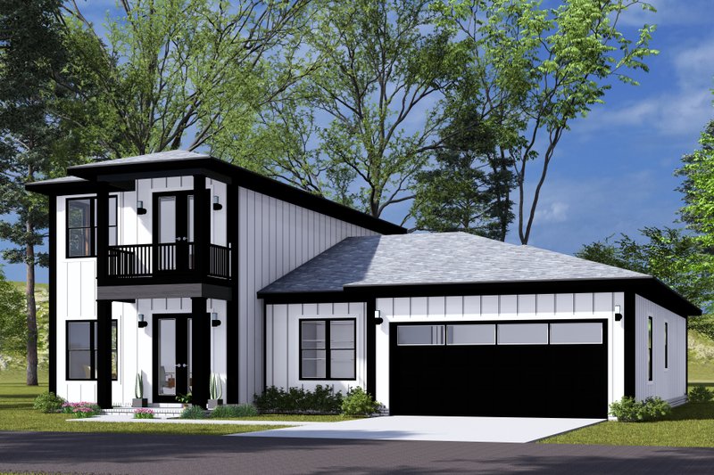 Architectural House Design - Exterior - Other Elevation for Modern House Plan #513-2315 - 3 bed, 2.5 bath
