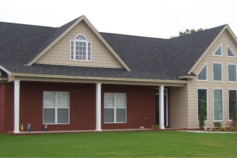 Exterior - Front Elevation 2 for Country House Plan #63-330 - 3 bed, 2 bath