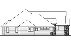 Exterior - Other Elevation for Traditional House Plan #124-681 - 3 bed, 2.5 bath