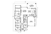 Modern Style House Plan - 3 Beds 2.5 Baths 2837 Sq/Ft Plan #124-1283 
