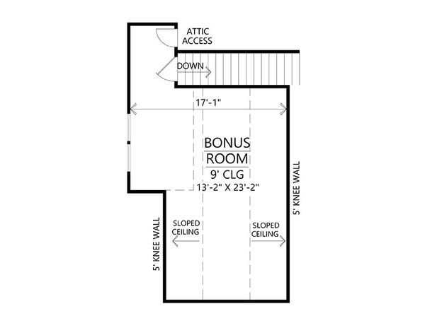 House Blueprint - Farmhouse Floor Plan - Other Floor Plan #1074-42