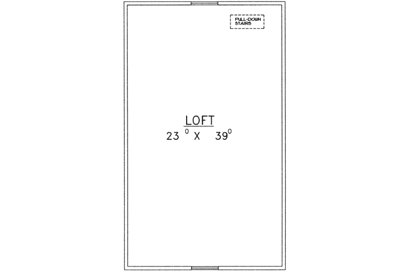 Home Plan - Floor Plan - Upper Floor for Traditional House Plan #117-493, 0 bath