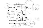 Craftsman Style House Plan - 3 Beds 3 Baths 1765 Sq/Ft Plan #120-156 