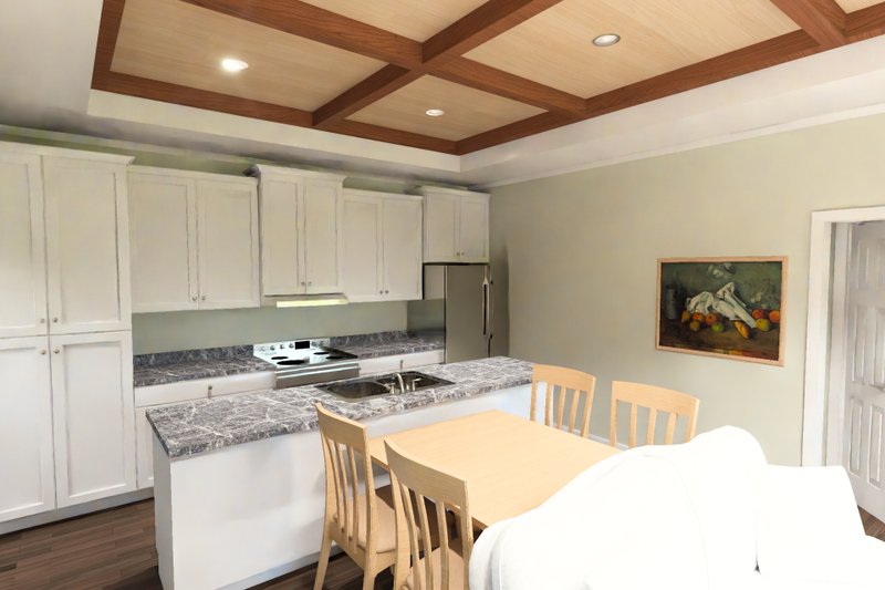 Home Plan - Interior - Kitchen 1 for Cottage House Plan #513-2500 - 2 bed, 2 bath