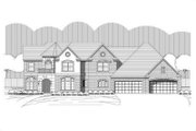 Traditional Style House Plan - 4 Beds 3 Baths 3734 Sq/Ft Plan #411-241 