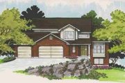 Traditional Style House Plan - 4 Beds 3 Baths 2011 Sq/Ft Plan #308-117 