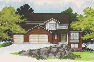 Traditional Exterior - Front Elevation Plan #308-117