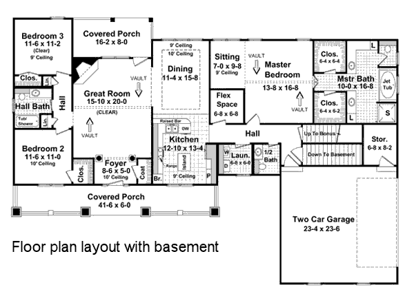Home Plan - Country Floor Plan - Other Floor Plan #21-188