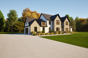 Contemporary Style House Plan - 4 Beds 3.5 Baths 3101 Sq/Ft Plan #1116-10 Exterior 