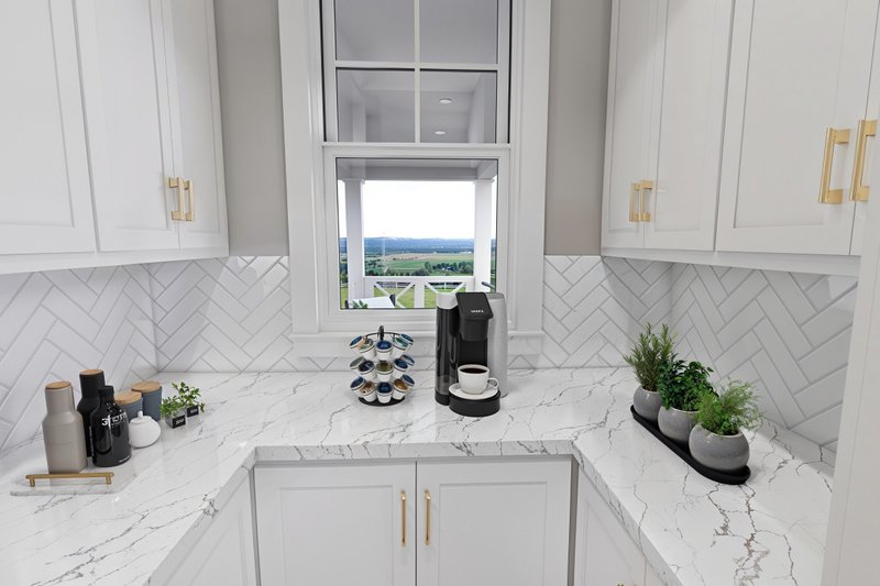 House Blueprint - Interior - Kitchen 3 for Farmhouse House Plan #51-1268 - 3 bed, 3.5 bath