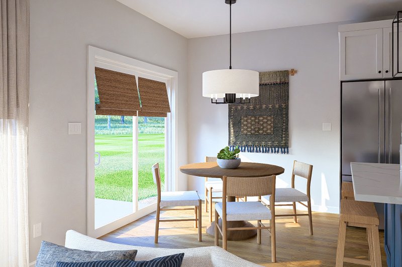 Architectural House Design - Interior - Dining Room for Farmhouse House Plan #455-788 - 3 bed, 2.5 bath