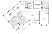 European Style House Plan - 4 Beds 3 Baths 3692 Sq/Ft Plan #18-9333 