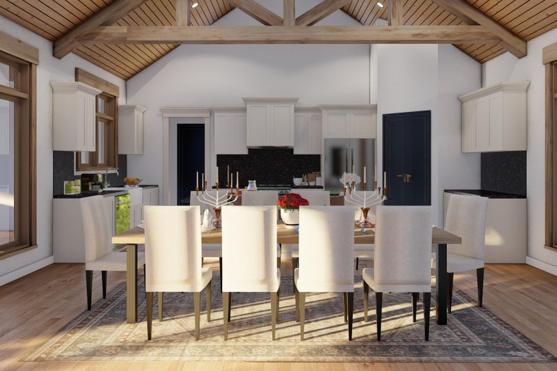 House Plan Design - Interior - Dining Room for Farmhouse House Plan #923-436 - 3 bed, 2.5 bath