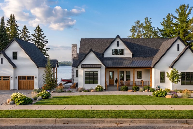 Home Plan - Exterior - Front Elevation 2 for Traditional House Plan #455-787 - 4 bed, 4 bath