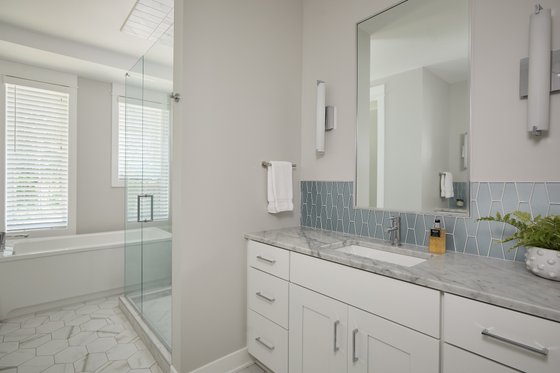 Interior - Master Bathroom 1 for Modern House Plan #928-395 - 4 bed, 4.5 bath
