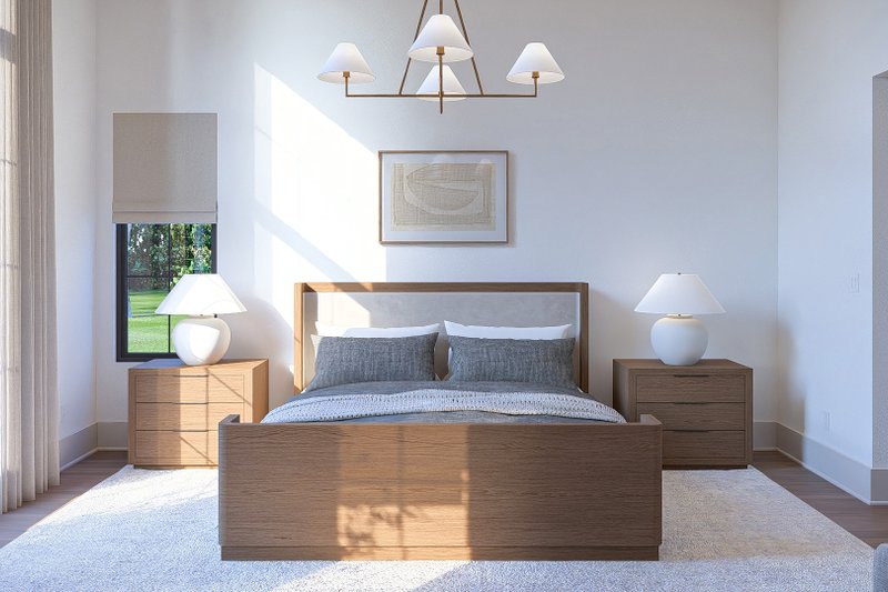 Architectural House Design - Interior - Master Bedroom 1 for Contemporary House Plan #455-798 - 3 bed, 2.5 bath