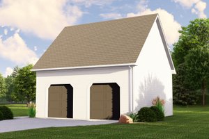 Country Exterior - Front Elevation Plan #1064-260