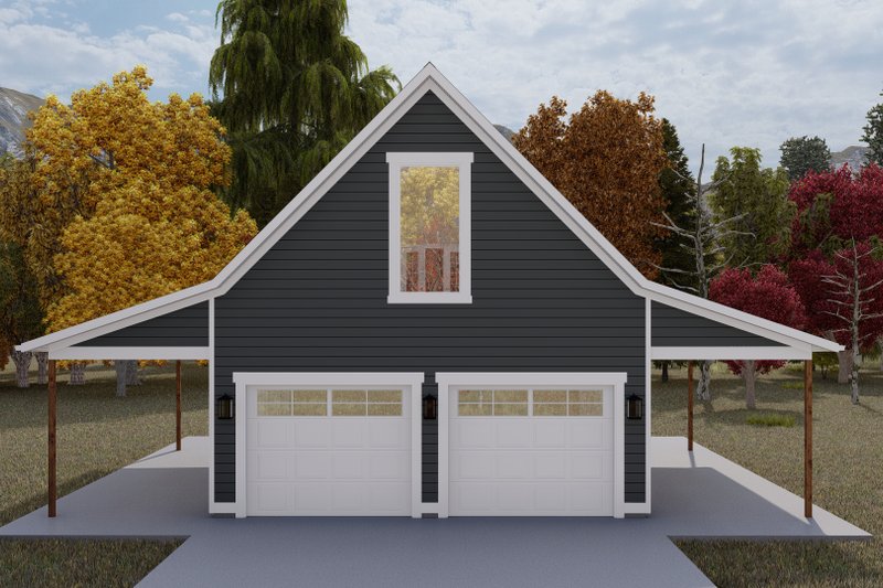 Architectural House Design - European Exterior - Front Elevation Plan #1060-131