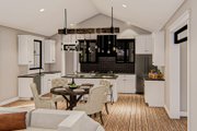 Modern Style House Plan - 4 Beds 2.5 Baths 2461 Sq/Ft Plan #455-300 
