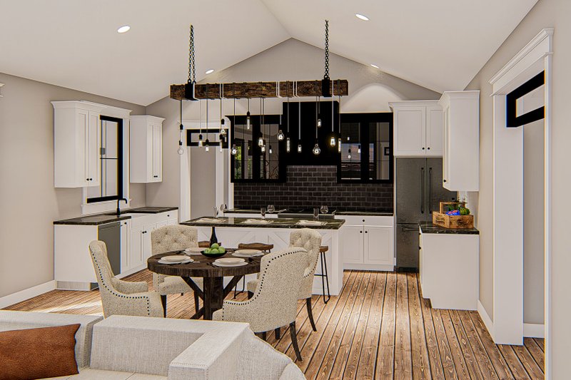 Dream House Plan - Interior - Kitchen for Modern House Plan #455-300 - 4 bed, 2.5 bath