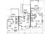 Craftsman Style House Plan - 1 Beds 2.5 Baths 4470 Sq/Ft Plan #320-334 