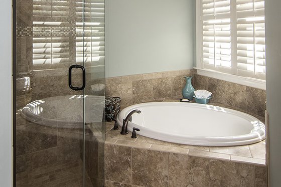 Interior - Master Bathroom 1 for Country House Plan #929-610 - 4 bed, 3 bath