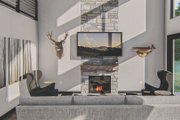Barndominium Style House Plan - 3 Beds 2.5 Baths 2079 Sq/Ft Plan #455-260 