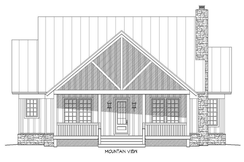 Home Plan - Exterior - Front Elevation 6 for Country House Plan #932-3 - 3 bed, 3.5 bath