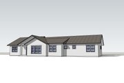 Ranch Style House Plan - 3 Beds 2.5 Baths 1996 Sq/Ft Plan #1105-9 