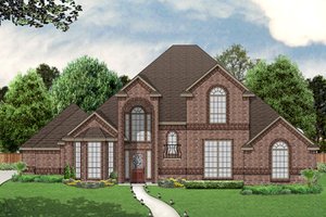 Traditional Exterior - Front Elevation Plan #84-556