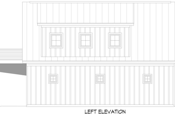 Exterior - Other Elevation for Country House Plan #932-1187 - 1 bed, 1.5 bath