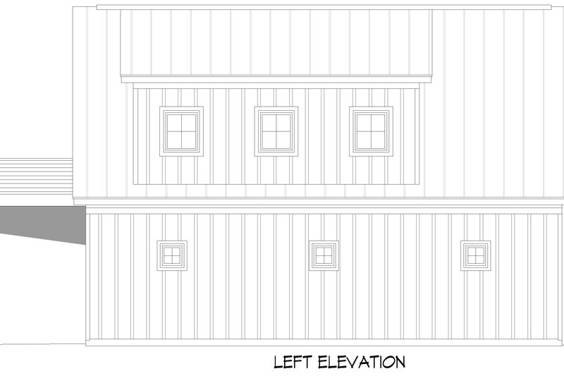 House Plan Design - Exterior - Other Elevation for Country House Plan #932-1187 - 1 bed, 1.5 bath