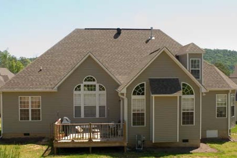 Dream House Plan - Exterior - Rear Elevation for European House Plan #119-286 - 4 bed, 3 bath