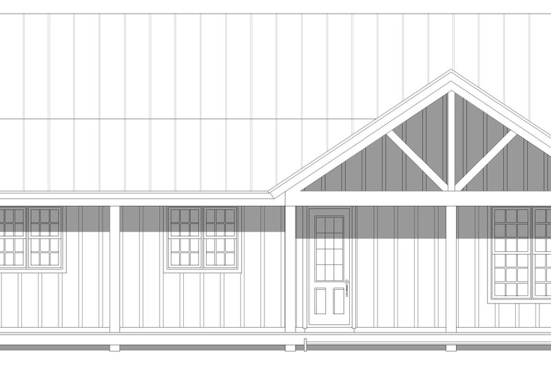 House Plan Design - Exterior - Front Elevation 3 for Country House Plan #932-424 - 2 bed, 2 bath