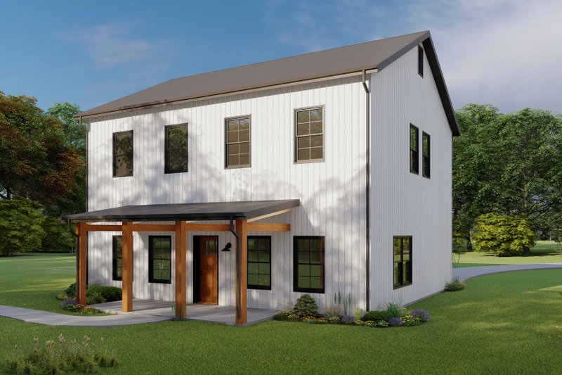 Home Plan - Exterior - Other Elevation for Farmhouse House Plan #1092-17 - 3 bed, 3.5 bath