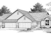 Traditional Style House Plan - 2 Beds 2 Baths 2614 Sq/Ft Plan #70-747 
