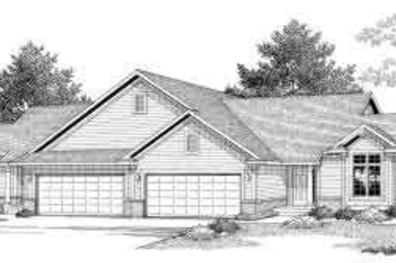 Home Plan - Traditional Exterior - Front Elevation Plan #70-747