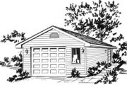 Traditional Style House Plan - 0 Beds 0 Baths 384 Sq/Ft Plan #18-9275 