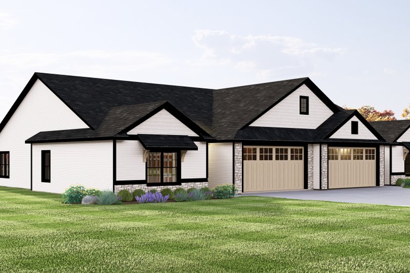 Architectural House Design - Exterior - Other Elevation for Craftsman House Plan #1064-325 - 3 bed, 2 bath