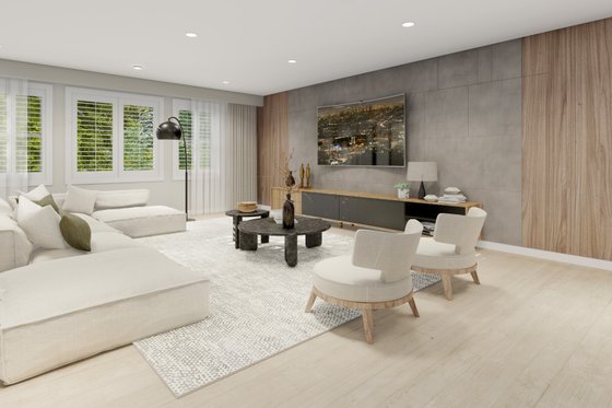Interior - Other 1 for Ranch House Plan #1060-26 - 5 bed, 3.5 bath