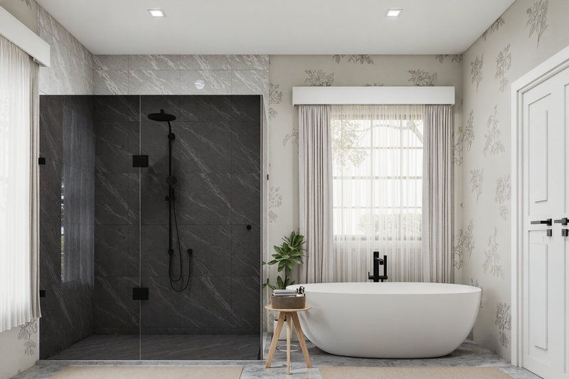 Architectural House Design - Interior - Bathroom for Farmhouse House Plan #54-677 - 3 bed, 2 bath